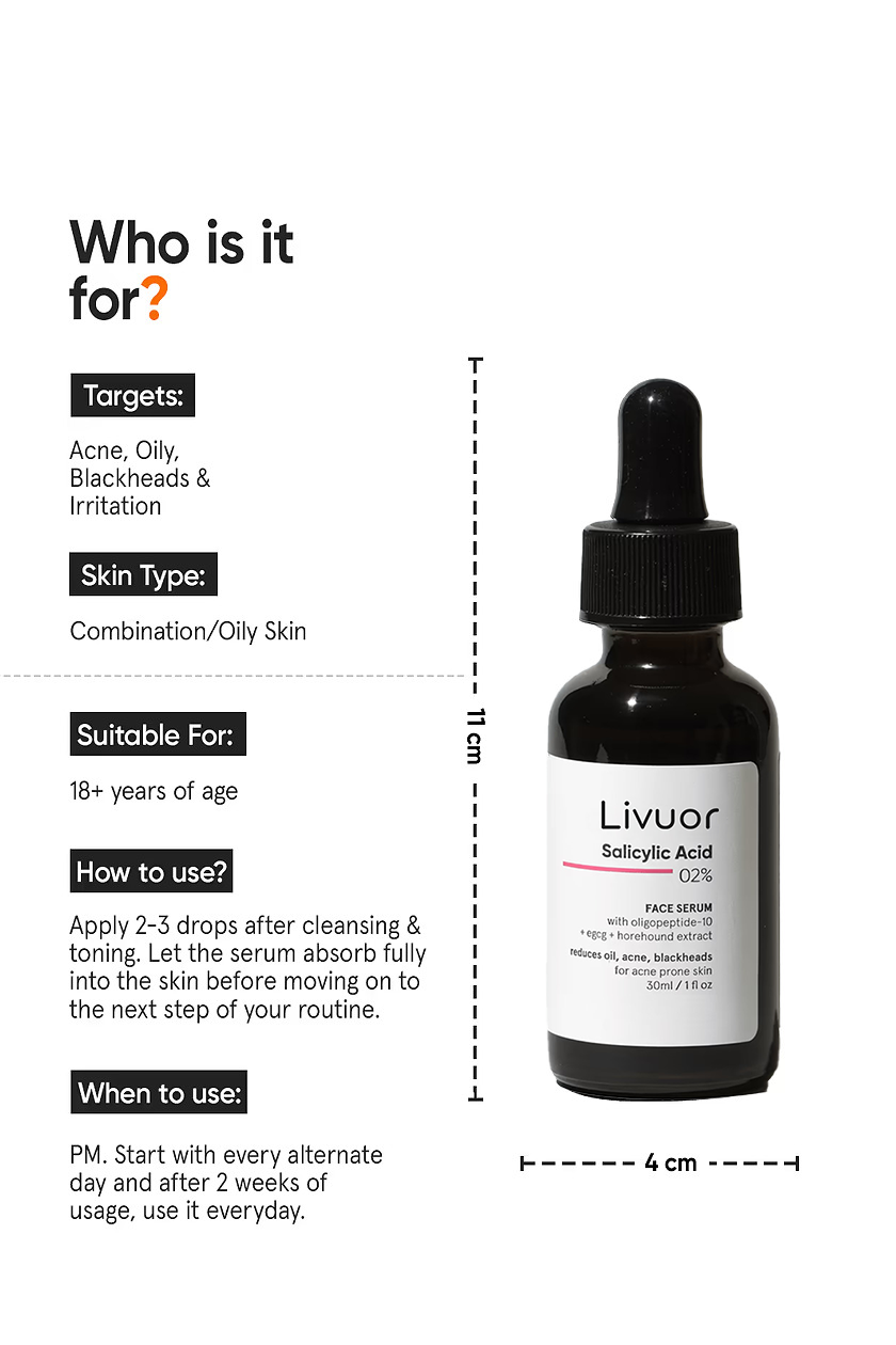 Salicylic Acid 2% Face Serum