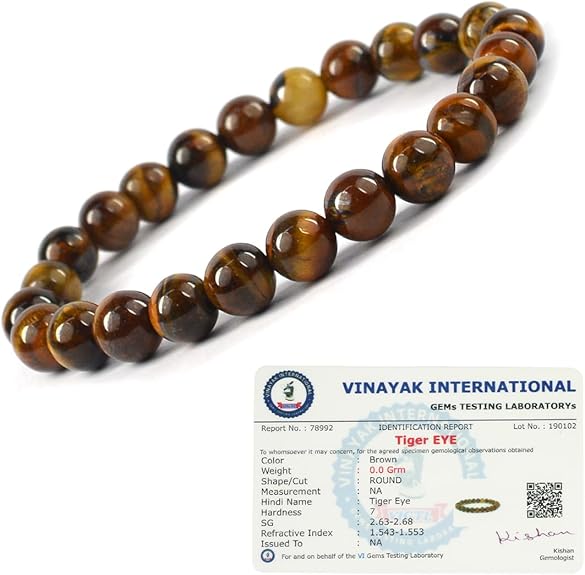 Tiger eye Bracelet for Valentine