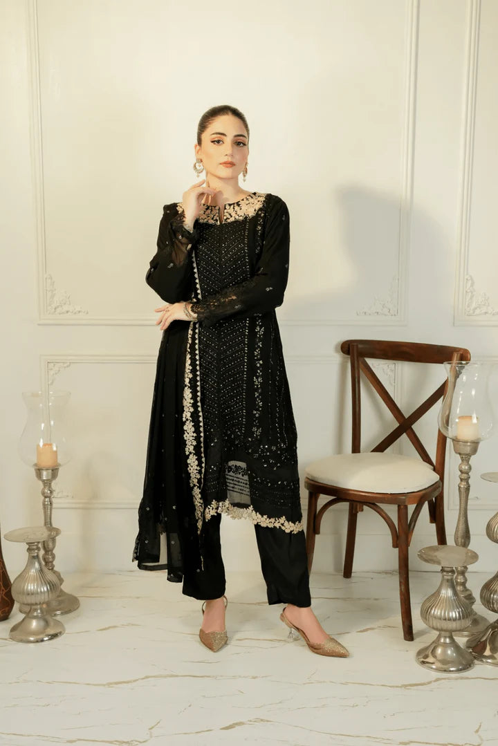 3pcs chiffon
